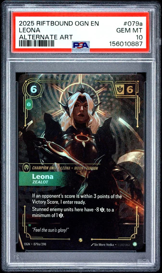 Leona - Zealot, PSA 10