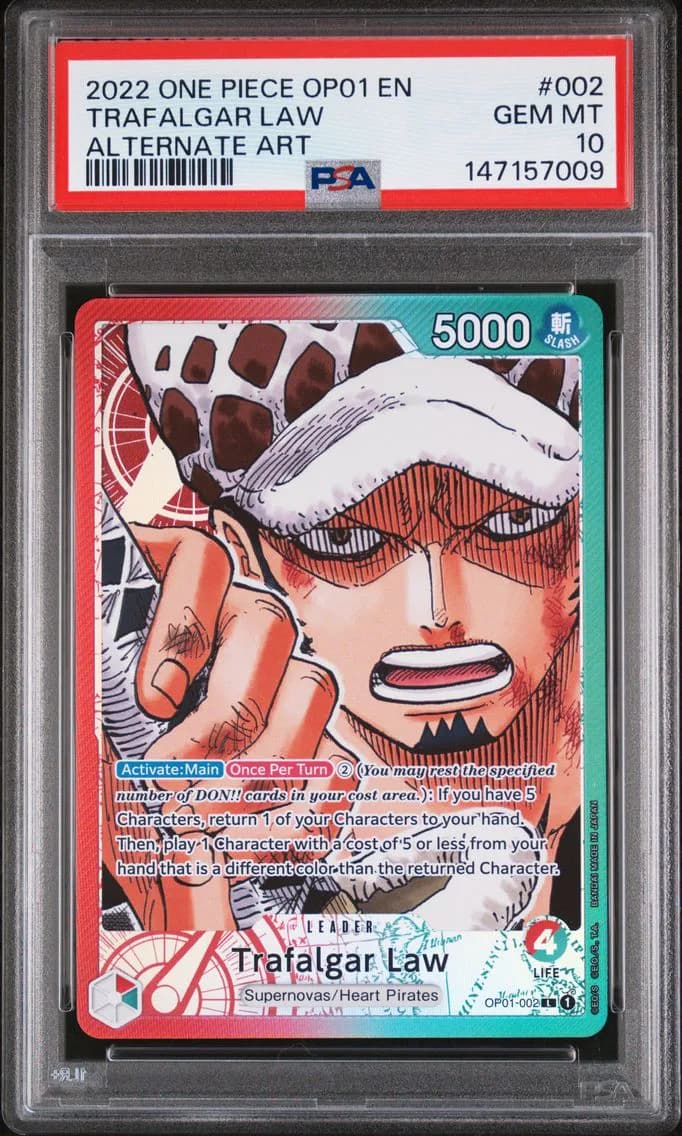 Trafalgar Law, PSA 10