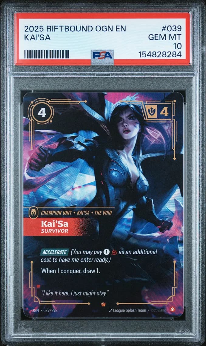 Kai'SA - Survivor, PSA 10