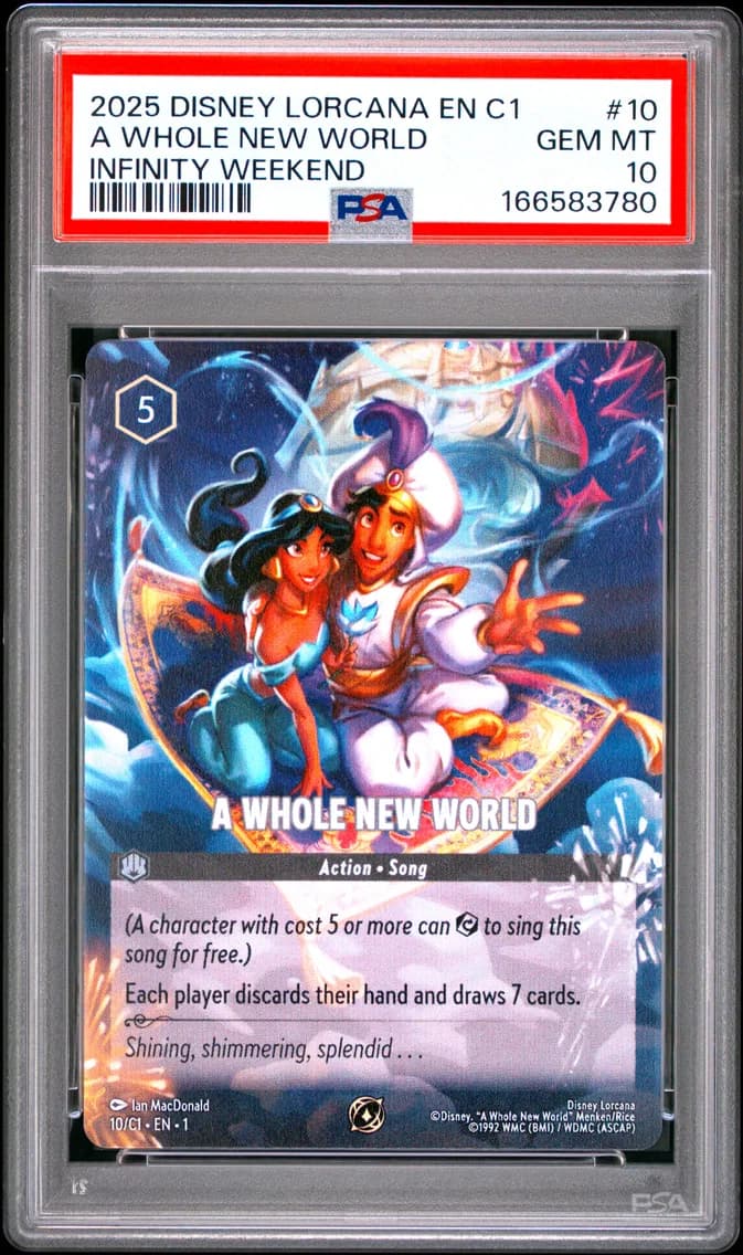 A Whole New World, PSA 10