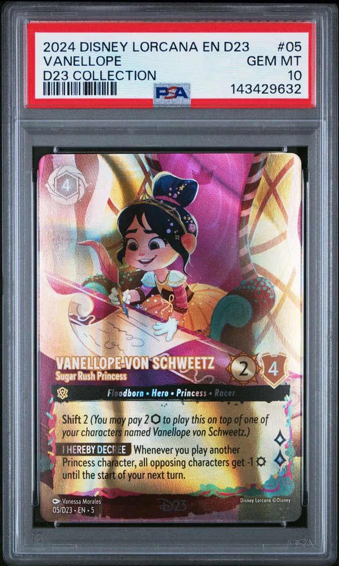 Vanellope Von Schweetz - Sugar Rush Princess, PSA 10