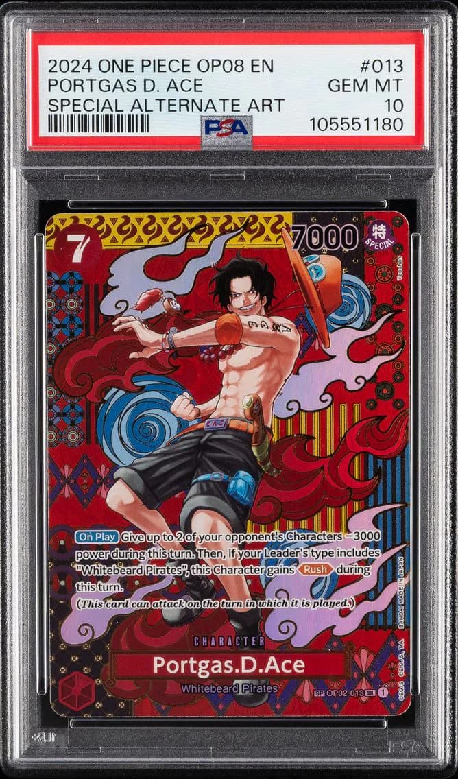 Portgas D. Ace, PSA 10