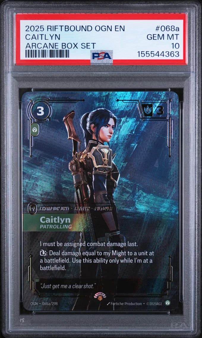 Caitlyn - Patrolling, PSA 10
