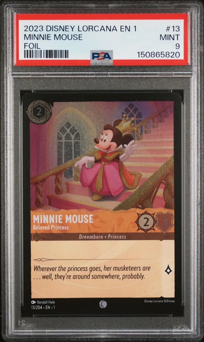 Minnie Mouse - Beloved Princess, PSA 9