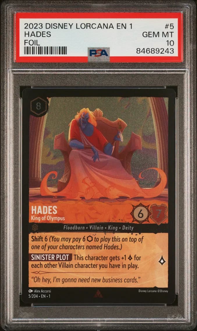Hades - King of Olympus, PSA 10