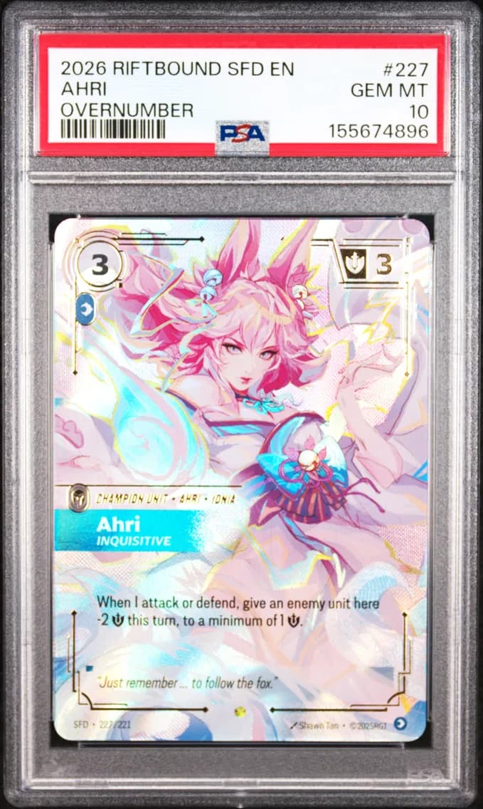 Ahri - Inquisitive, PSA 10