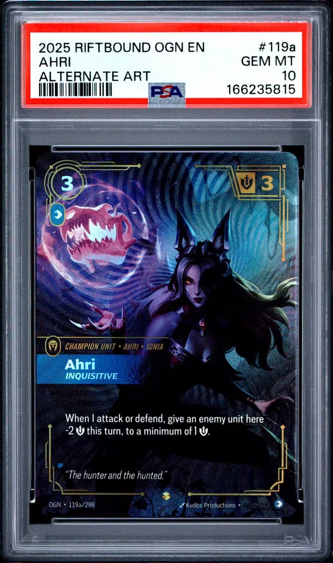 Ahri - Inquisitive, PSA 10