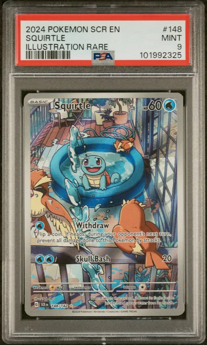 SQUIRTLE, PSA 9