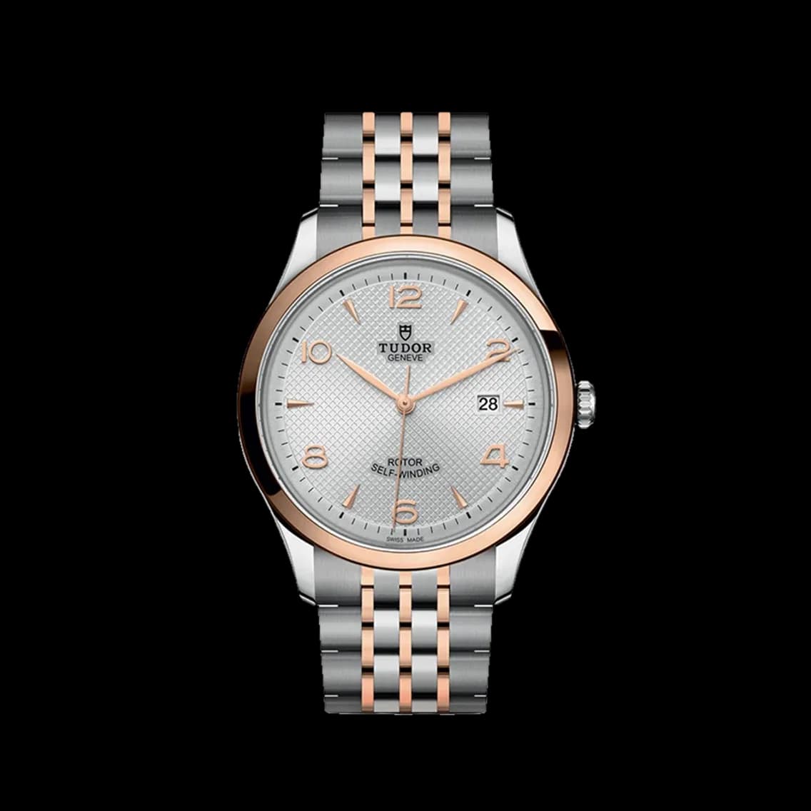 TUDOR 1926 Rose Gold Two-Tone 41mm - Silver on Bracelet, TEDDY BALDASSARRE 10