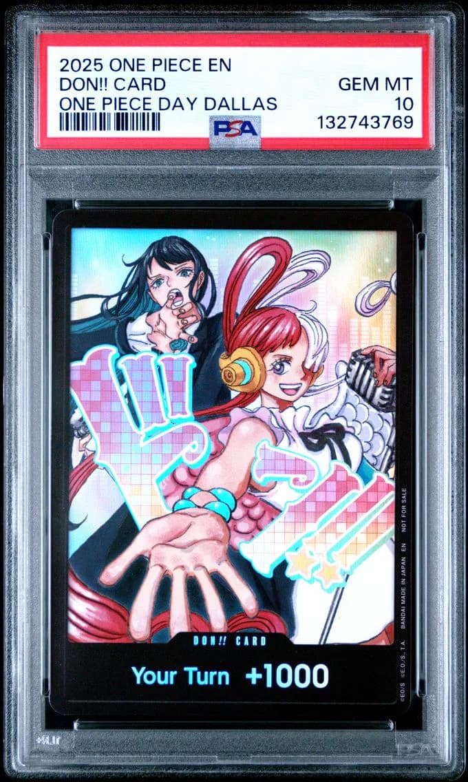 Don!! Card, PSA 10