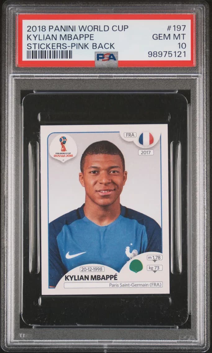 Kylian Mbappe, PSA 10
