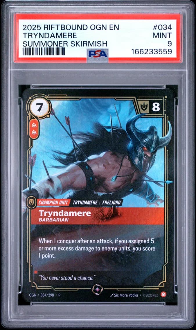 Tryndamere - Barbarian, PSA 9