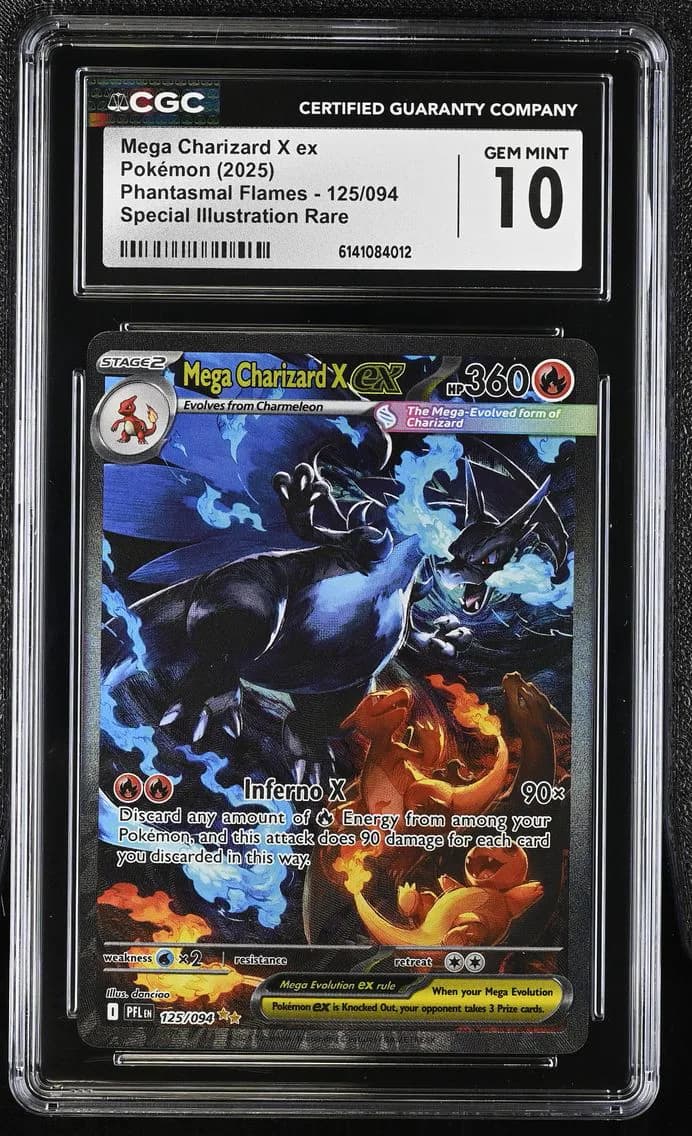 Mega Charizard X ex, CGC 10