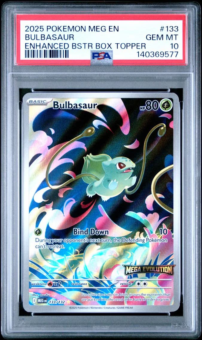 Bulbasaur, PSA 10