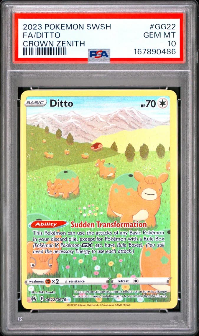 Full Art/Ditto, PSA 10