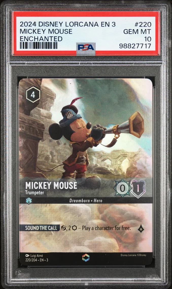 MICKEY MOUSE, PSA 10