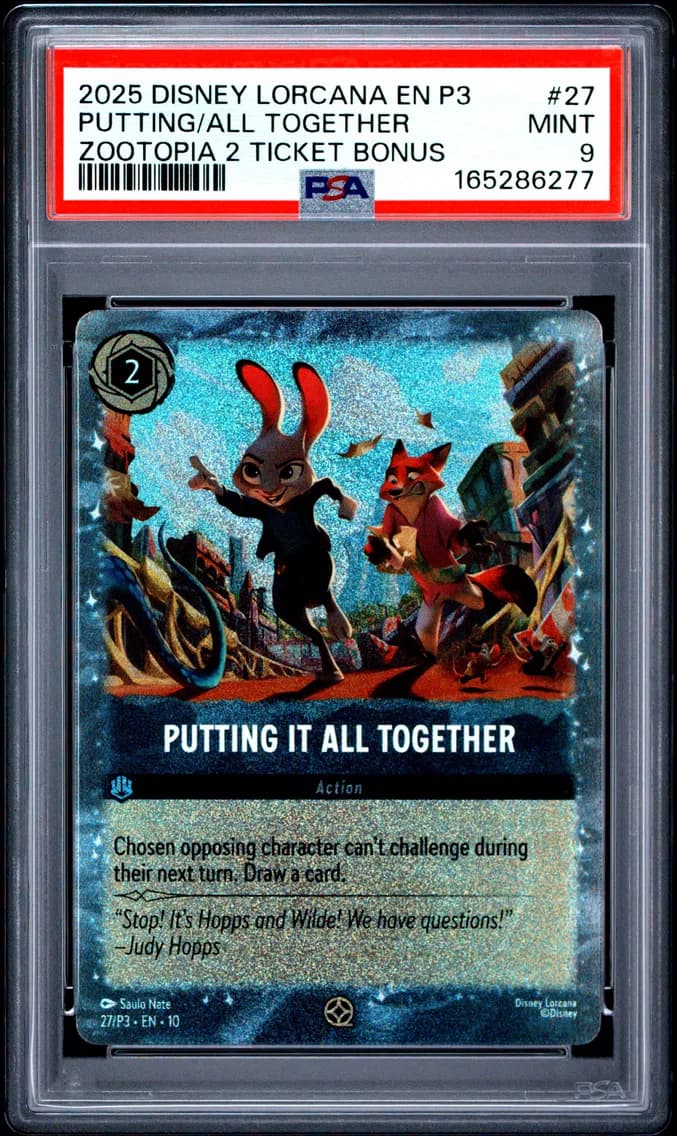 Putting It All Together, PSA 9