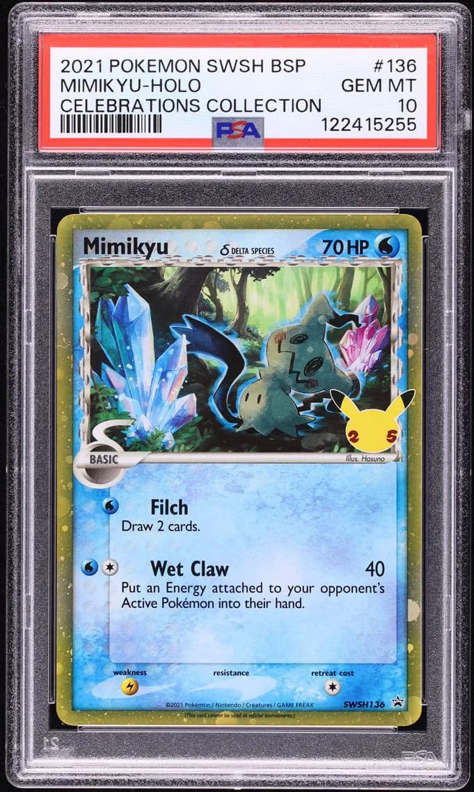 Mimikyu-Holo, PSA 10