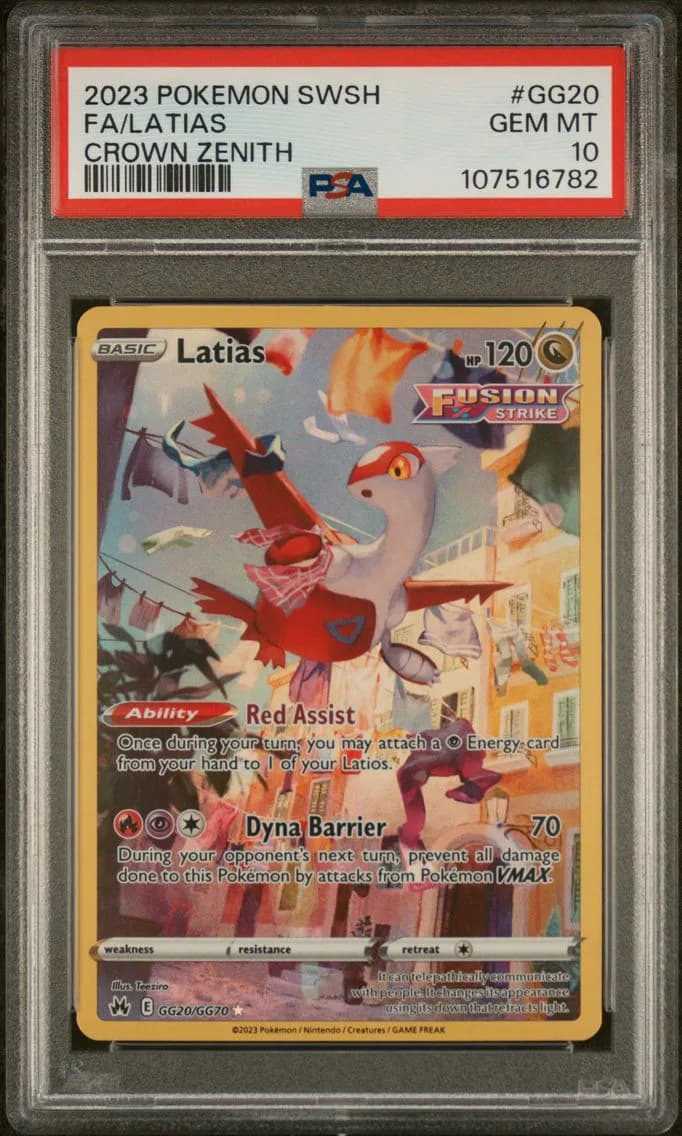 Full Art/Latias, PSA 10
