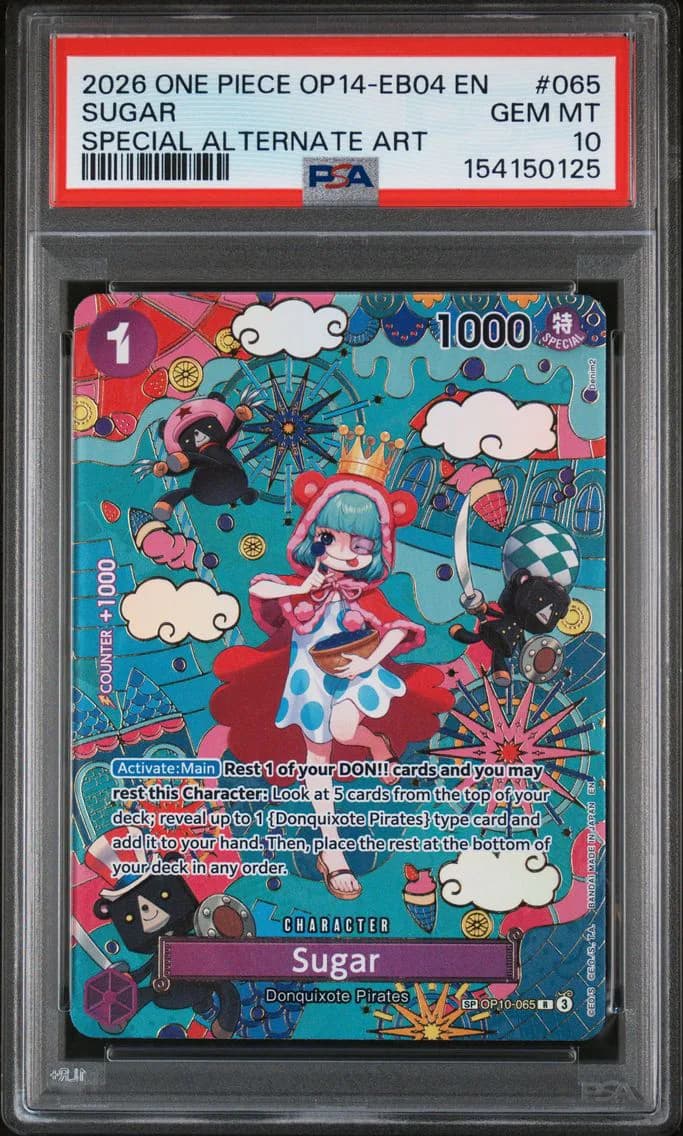 Sugar, PSA 10