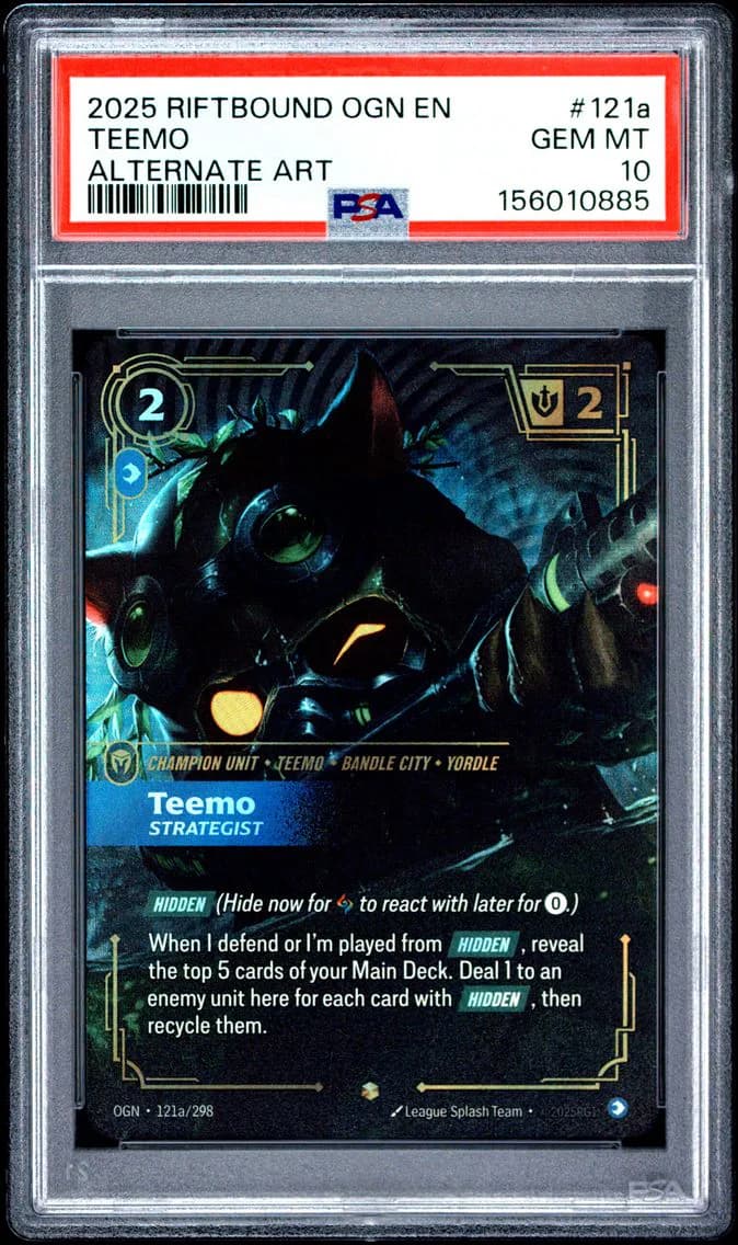 Teemo - Strategist, PSA 10