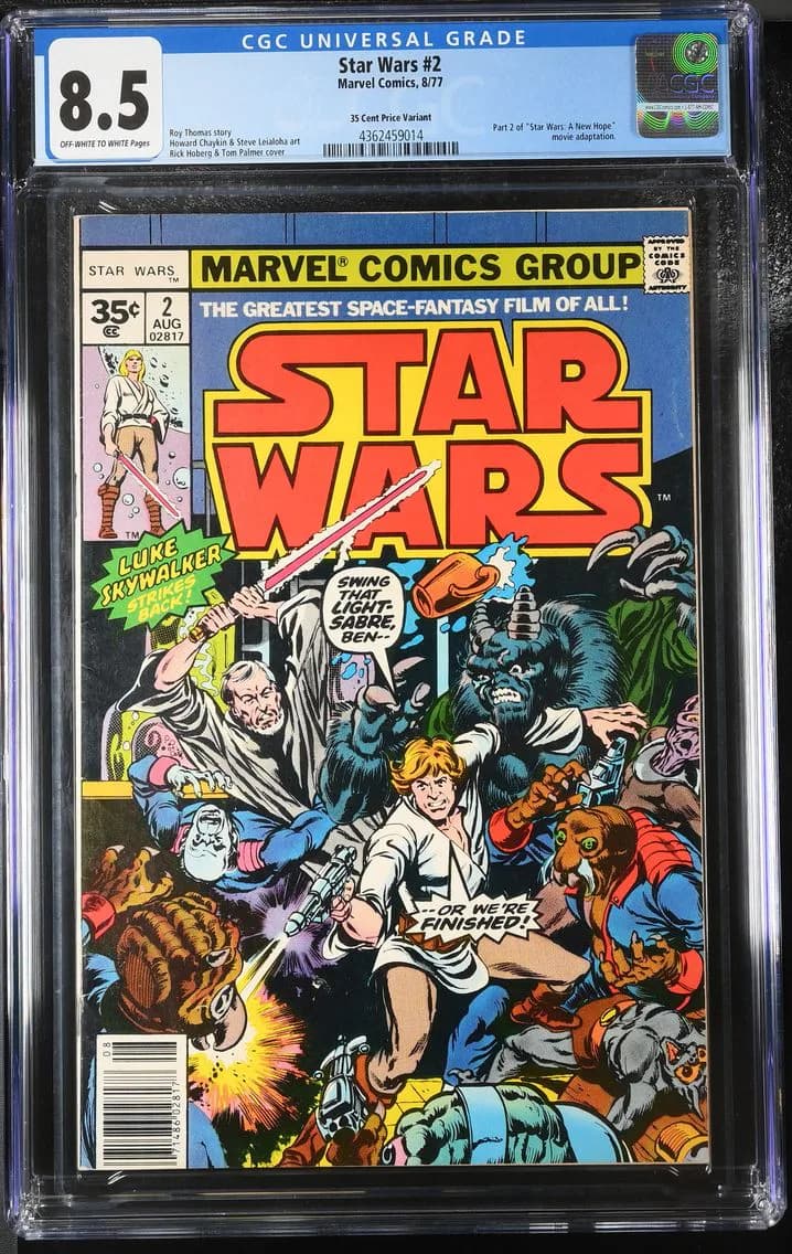 1977 Star Wars #2, CGC 8.5