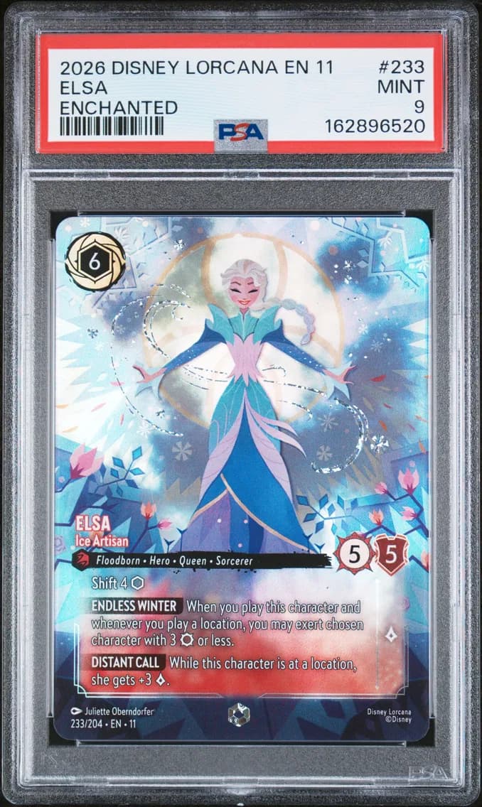 Elsa - Ice Artisan, PSA 9