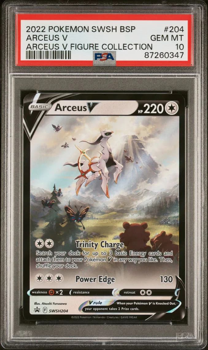 Arceus V, PSA 10