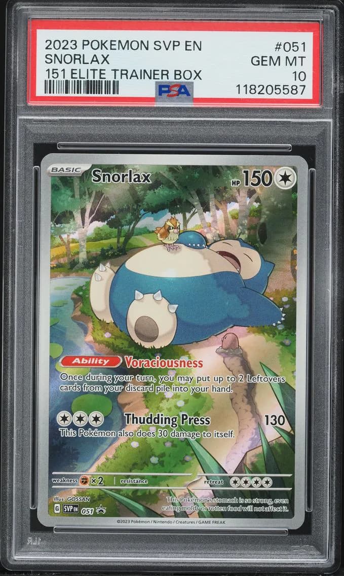 Snorlax, PSA 10