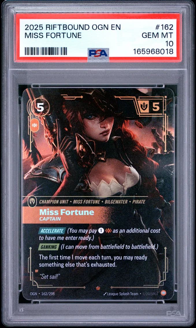 Miss Fortune - Captain, PSA 10