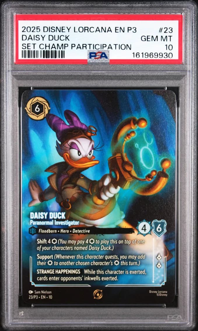 Daisy Duck - Paranormal Investigator, PSA 10