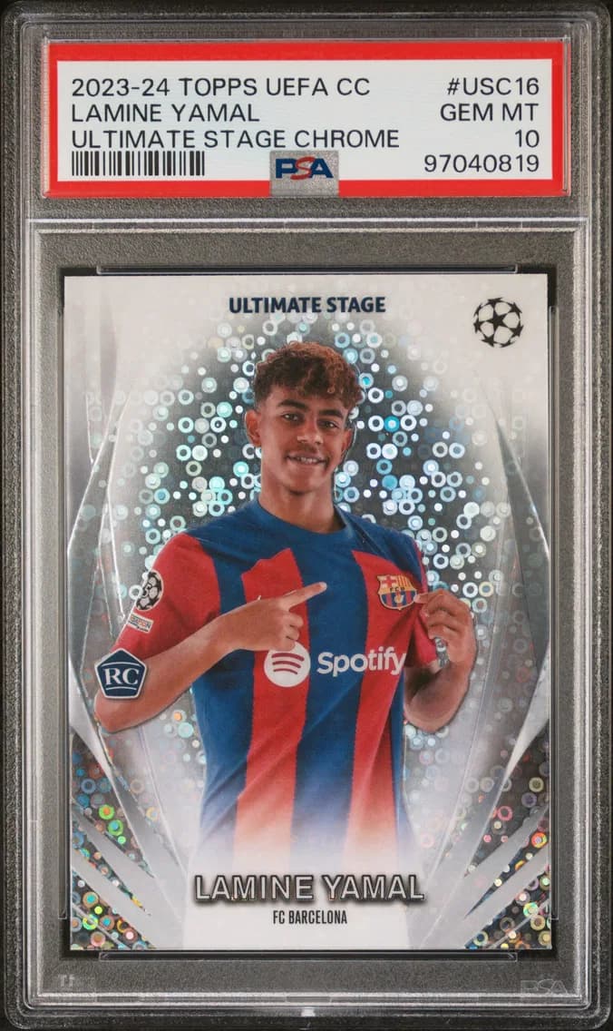 Lamine Yamal, PSA 10