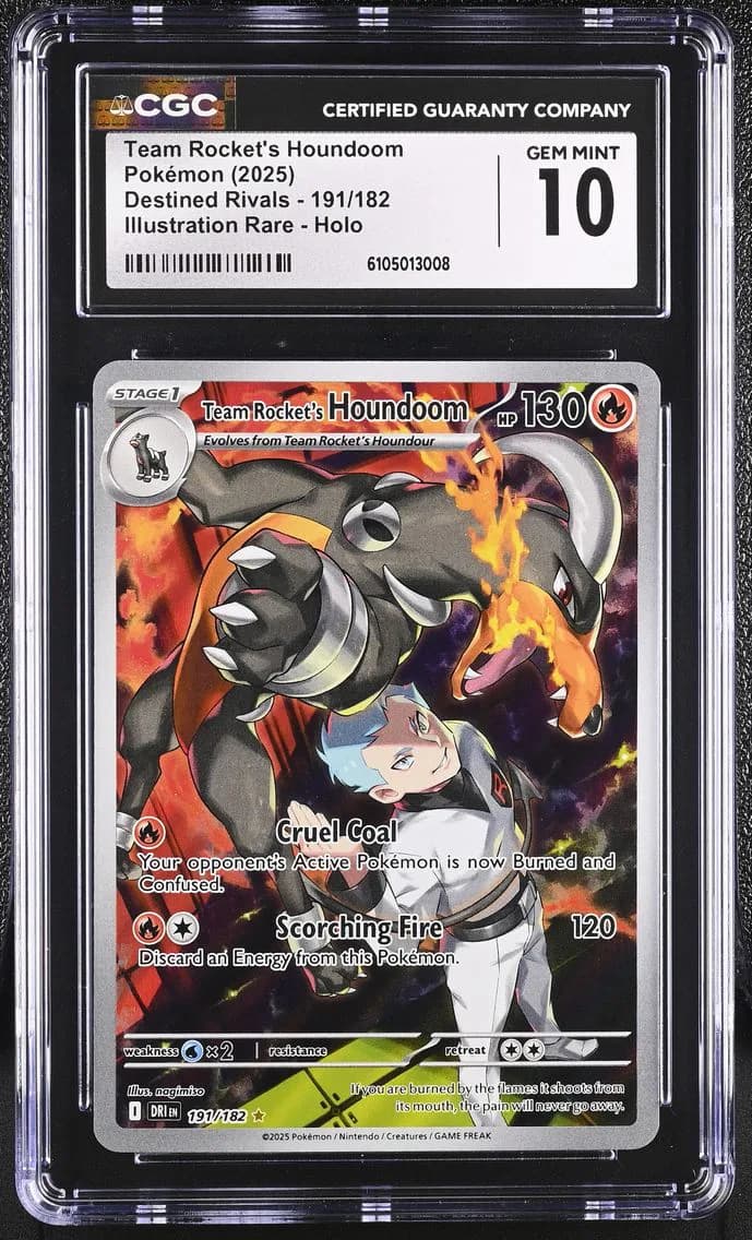 Team Rocket's Houndoom, CGC 10