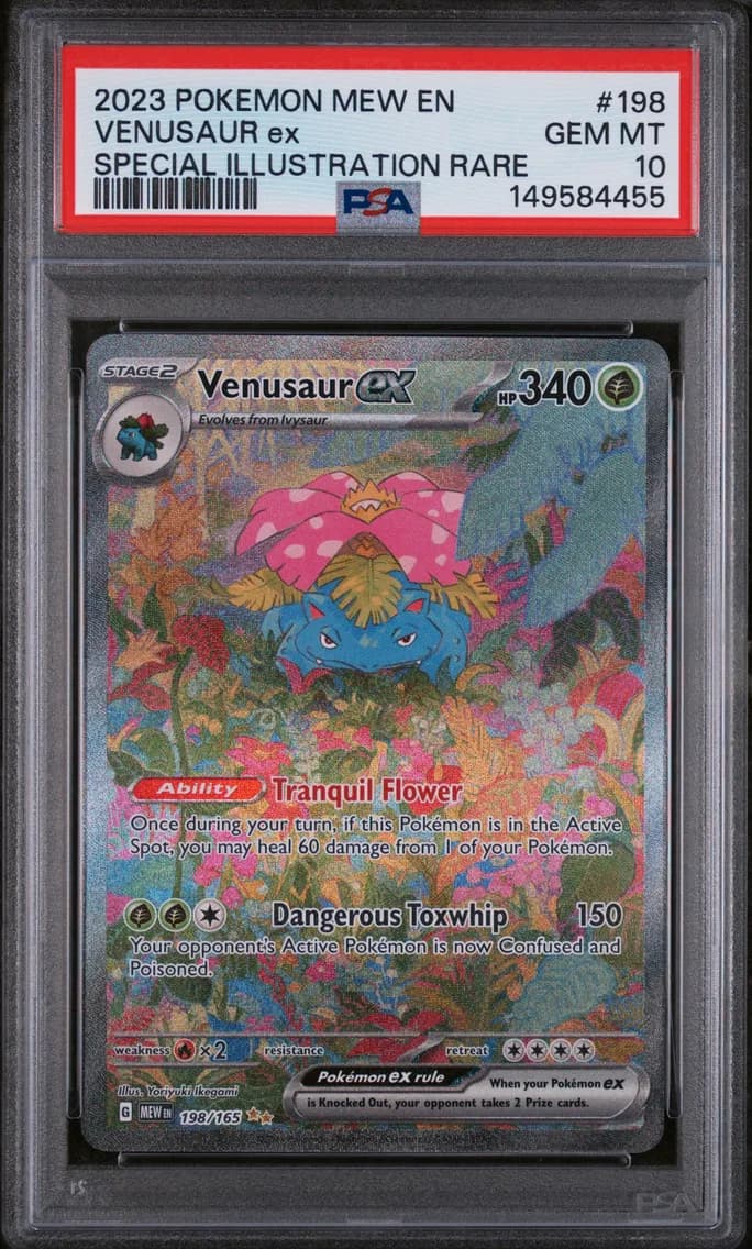 Venusaur EX, PSA 10