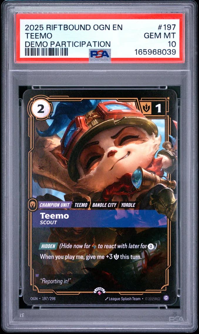 Teemo - Scout, PSA 10