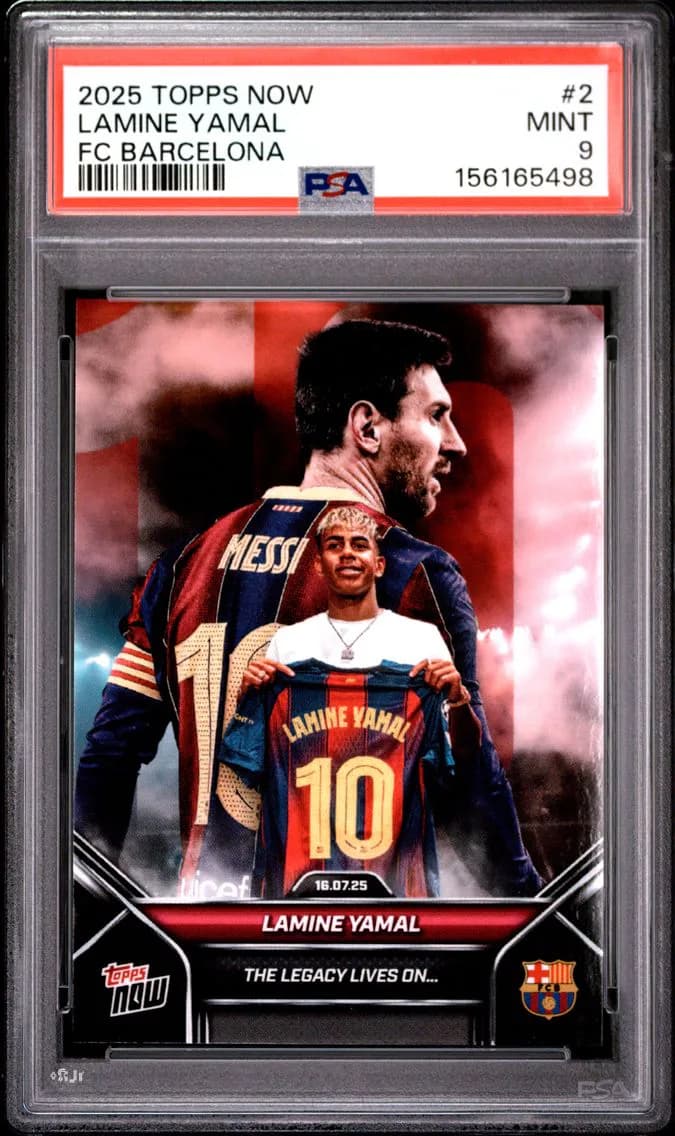 Lamine Yamal, PSA 9