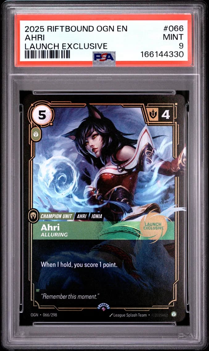 Ahri - Alluring, PSA 9