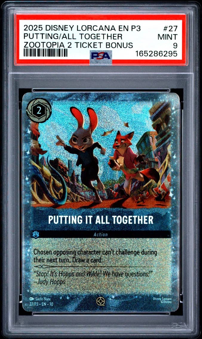 Putting It All Together, PSA 9
