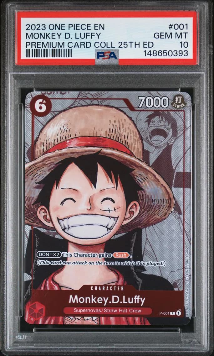 Monkey D. Luffy, PSA 10