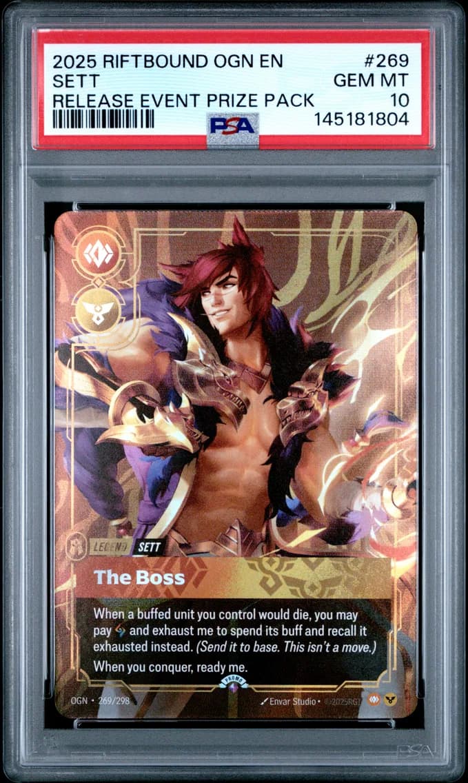 Sett - the Boss, PSA 10