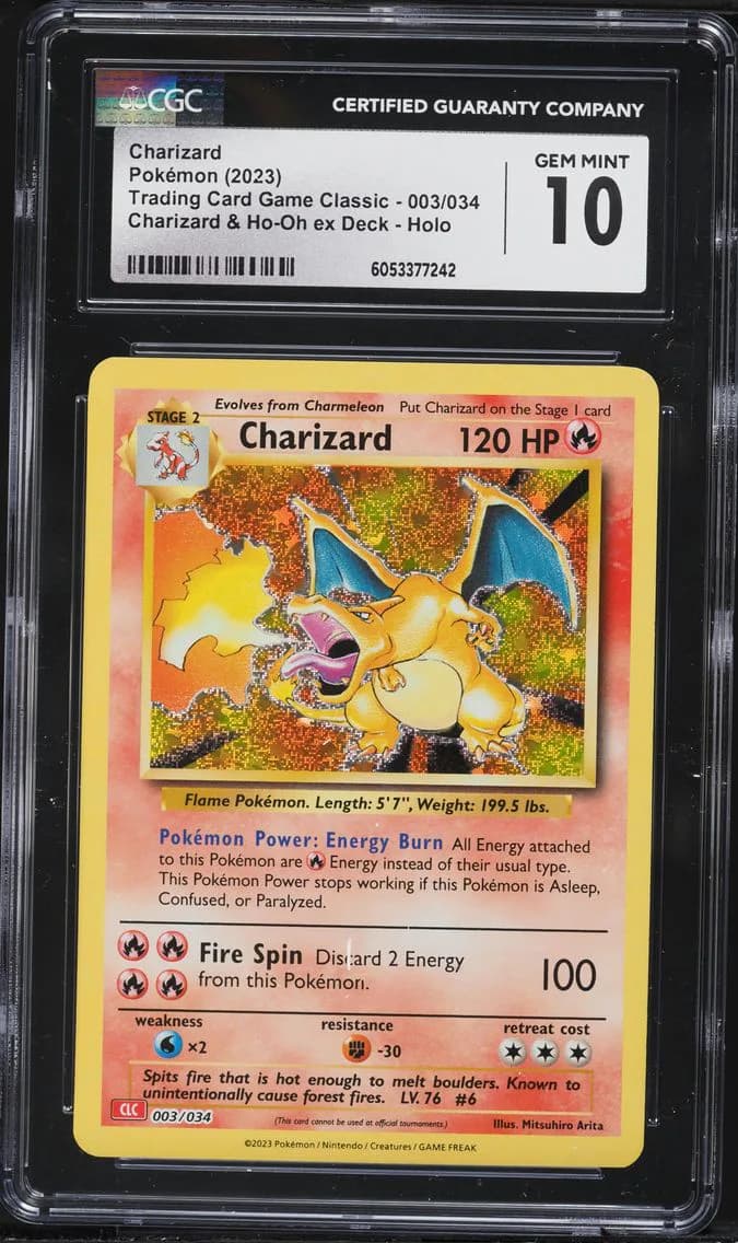 Charizard, CGC 10