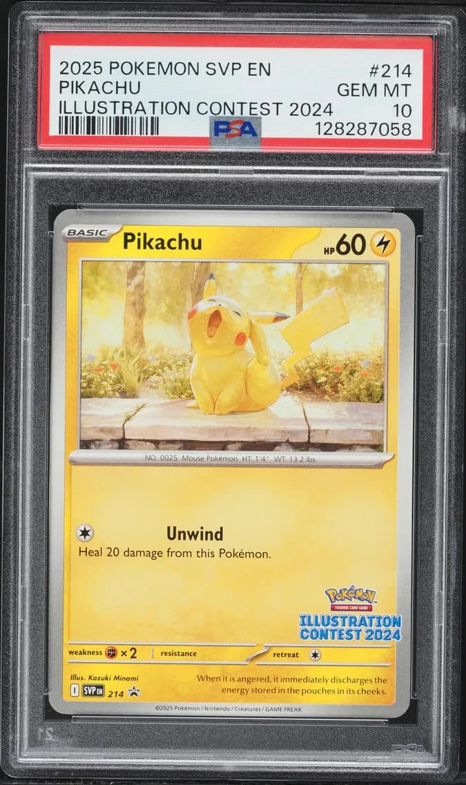 Pikachu, PSA 10