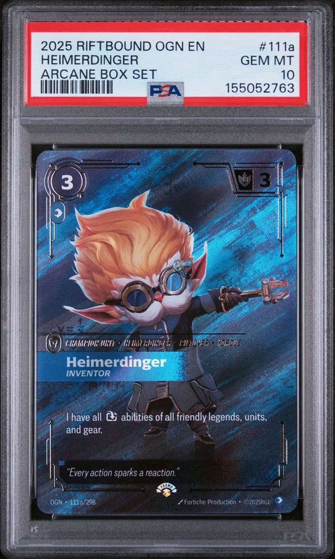 Heimerdinger - Inventor, PSA 10