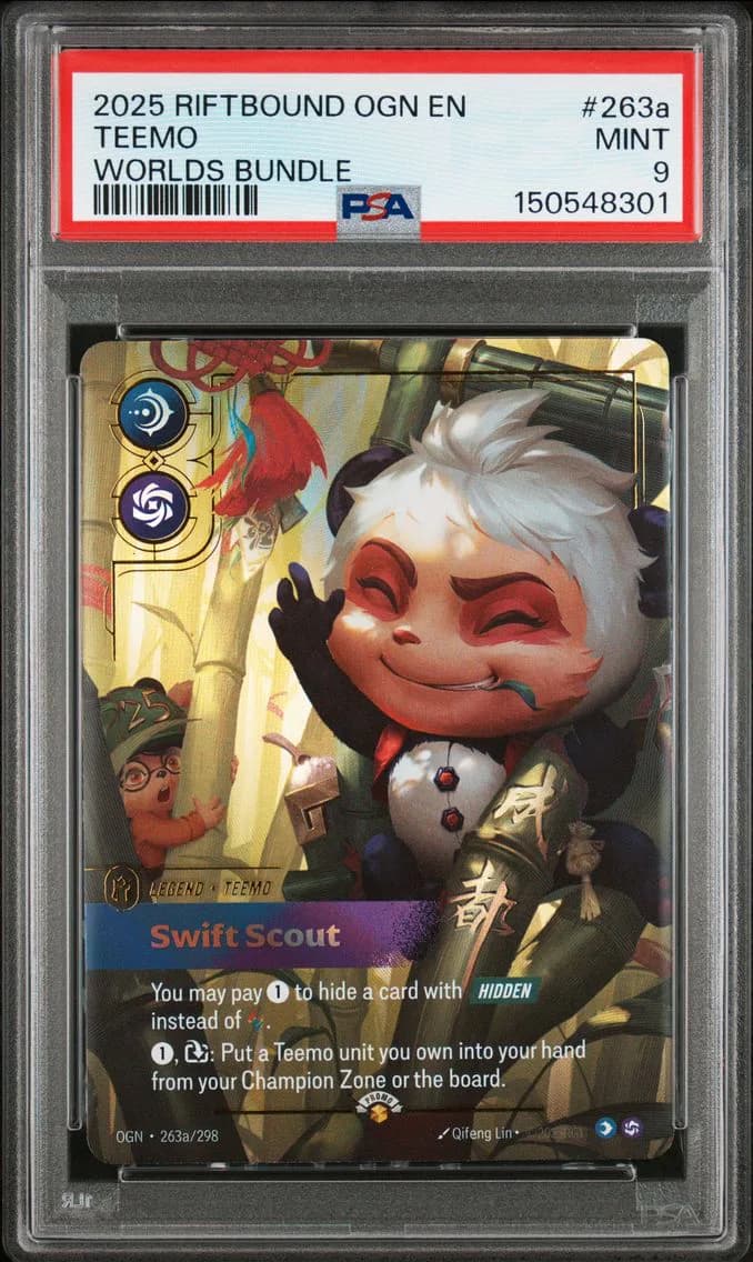 Teemo - Swift Scout, PSA 9