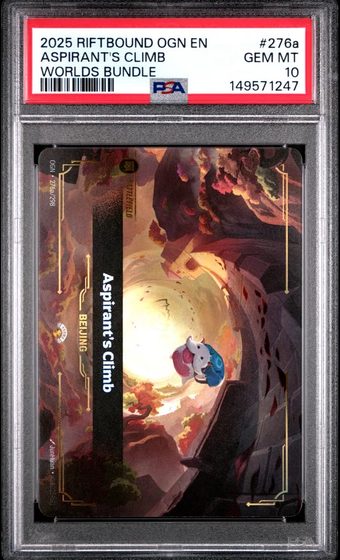 Aspirant's Climb, PSA 10