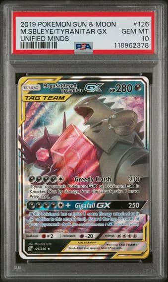 Mega Sableye & Tyranitar GX