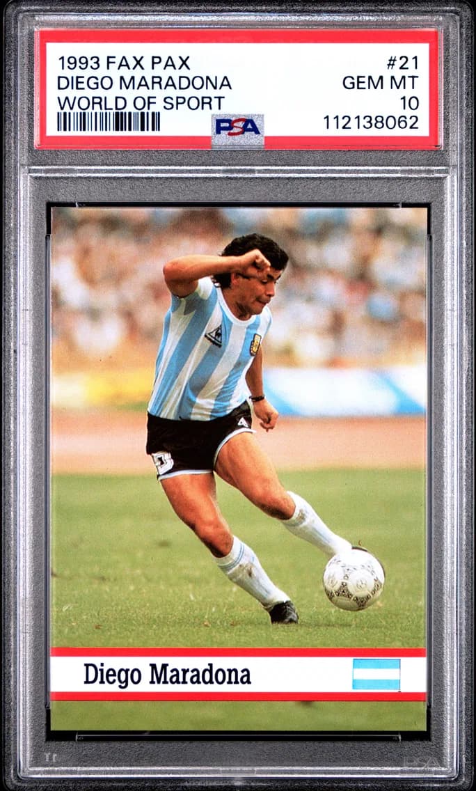 Diego Maradona, PSA 10