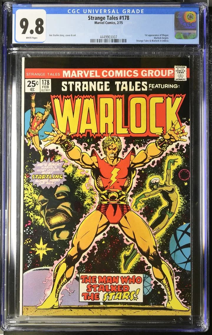 1975 Strange Tales #178, CGC 9.8