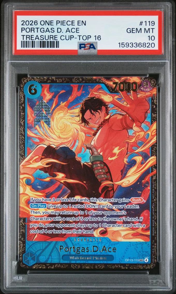 Portgas D. Ace, PSA 10