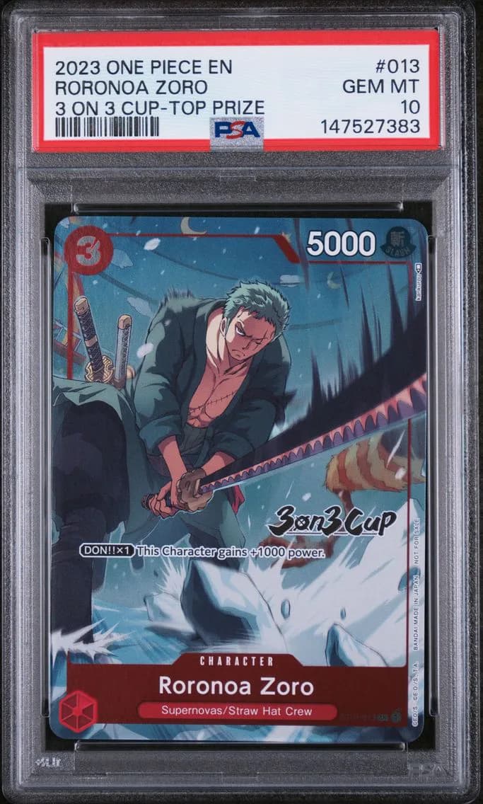 Roronoa Zoro, PSA 10